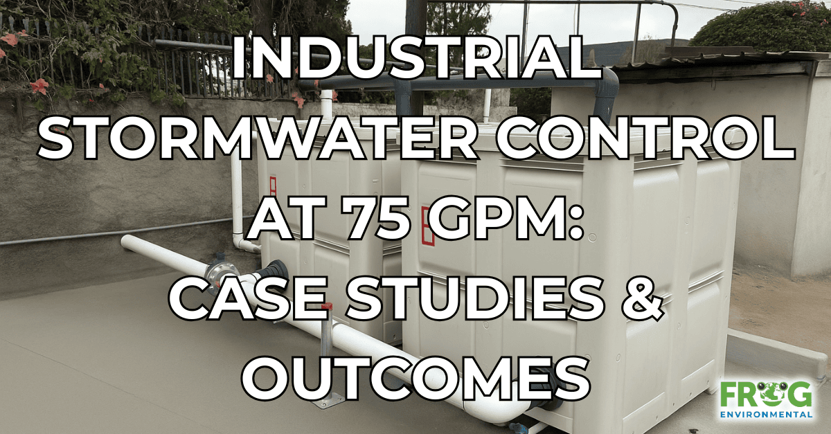 Case Study: Achieving Stormwater Compliance with the 75 GPM Treatment System